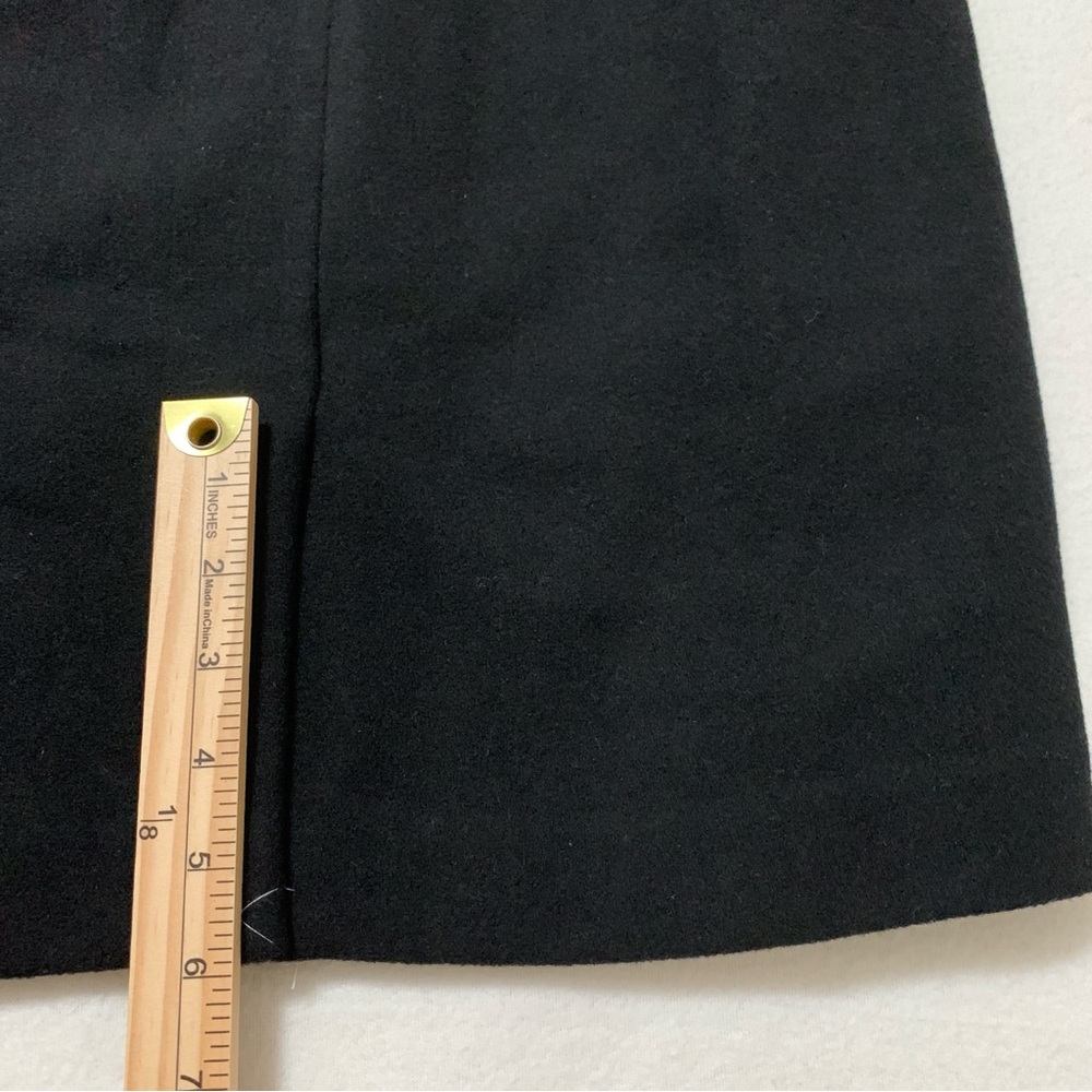 NWT J.Crew Mercantile Womens Pencil Skirt Lined Back zip Wool Blend Black Size 0 - Picture 14 of 16